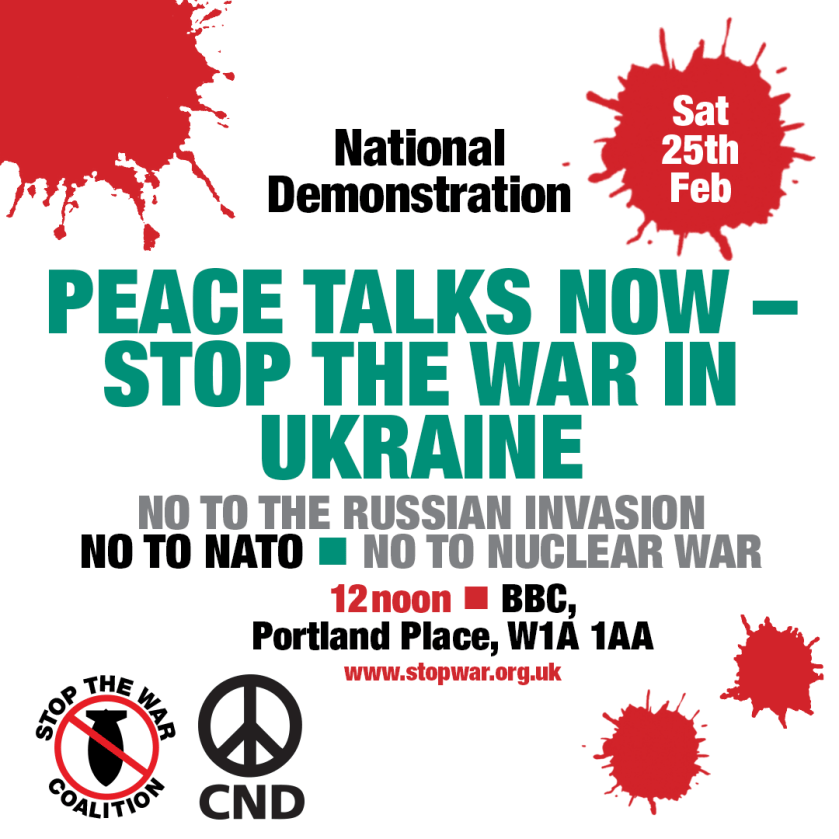 Stopping the War the first priority – Avanti Populo